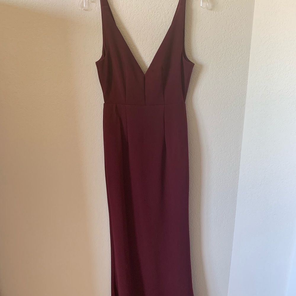 LULUS PLUM MAXI DRESS